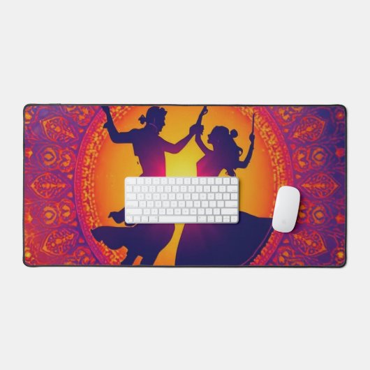 Der ewige Rhythmus Shaktis Schreibtischunterlage (Tastatur & Maus)