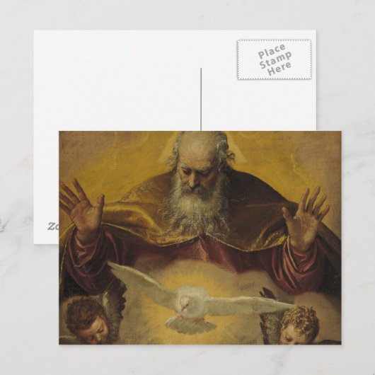 Der ewige Vater Postkarte (Vorne/Hinten)