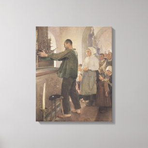 Der ex Voto, 1898 Leinwanddruck
