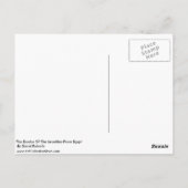 Der Exodus der Israeliten aus Ägypten Postkarte (Rückseite)