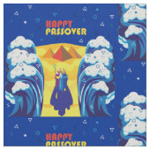 Der Exodus von Pessach Moses & Israeliten aus Ägyp Stoff (Nahaufnahme)