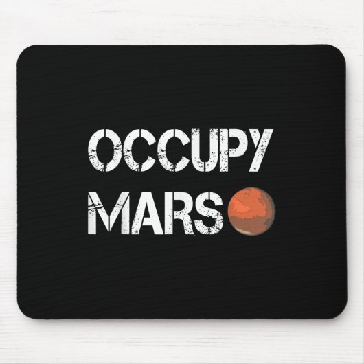 Der Explorer besetzt den Mars-Raum Mousepad (Vorne)