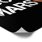 Der Explorer besetzt den Mars-Raum Poster (Ecke)