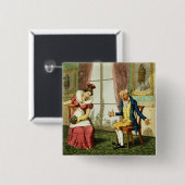 Der Expostulation, Kneipe. durch G. Humphrey, 1821 Button (Vorne & Hinten)