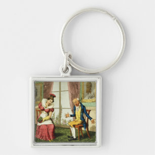 Der Expostulation, Kneipe. durch G. Humphrey, 1821 Schlüsselanhänger