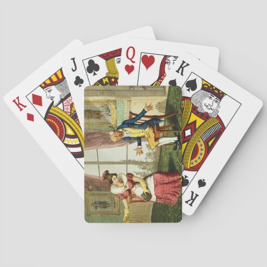 Der Expostulation, Kneipe. durch G. Humphrey, 1821 Spielkarten (Rückseite)