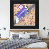 Der Express Leinwanddruck (Insitu (Schlafzimmer))
