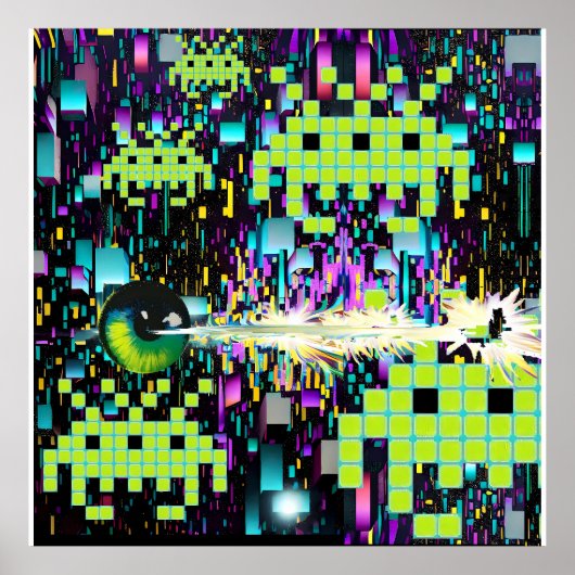 Der Eyeballkrieg von 2025 Poster (Vorne)