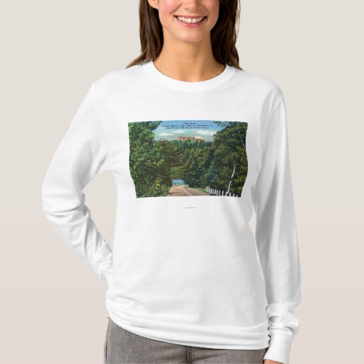 Der Eyrie, John D Rockefeller Jr-Zuhause T-Shirt (Vorderseite)