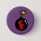 der F-Bombe Button (Vorderseite)