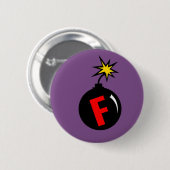 der F-Bombe Button (Vorne & Hinten)