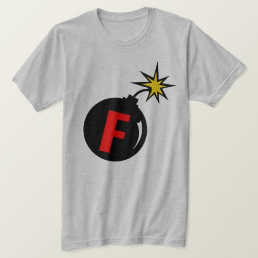der F-Bombe T-Shirt (Design vorne)