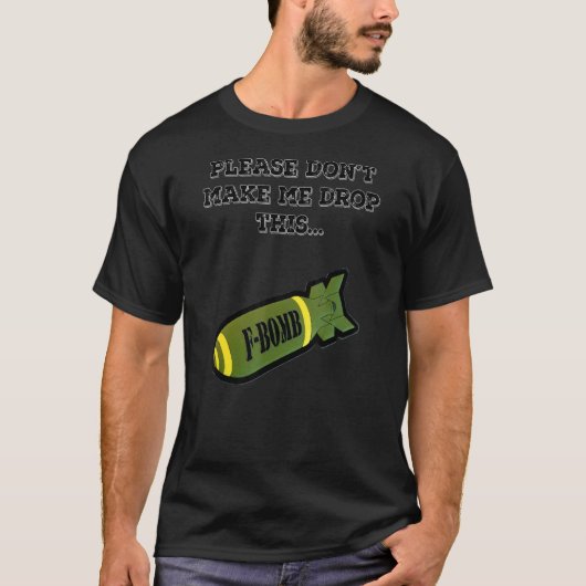 Der F Bomber 3, der Bomben abwirft T-Shirt (Vorderseite)
