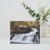 Der Fabriksturz in den Poconos Postkarte (Stehend Vorderseite)