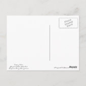 Der Fabriksturz in den Poconos Postkarte (Rückseite)