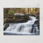 Der Fabriksturz in den Poconos Postkarte (Vorderseite)