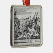 Der fähige Doktor oder Amerika-Schlucken Ornament Aus Metall (Rechts)