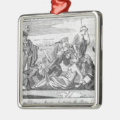 Der fähige Doktor oder Amerika-Schlucken Ornament Aus Metall (Links)