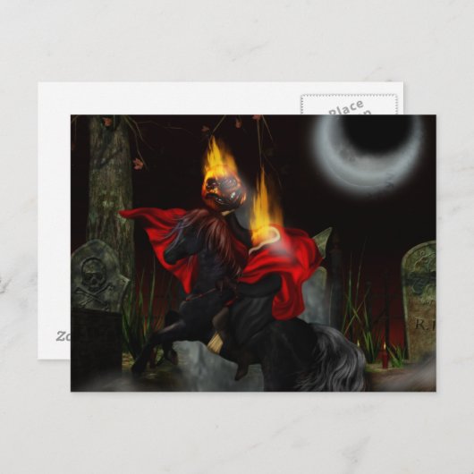 Der Fahrer Postkarte (Vorne/Hinten)