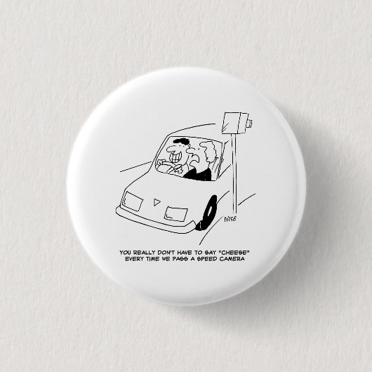 Der Fahrer sagt Käse, wenn er eine Geschwindigkeit Button (Vorderseite)