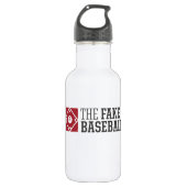 Der Fake-Baseball Edelstahlflasche (Vorderseite)