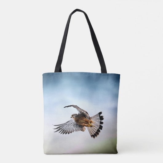 Der Falcon schießt in den Himmel Tasche (Rückseite)