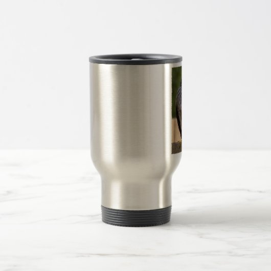 Der Falke des Fassbinders Reisebecher (Mittel)