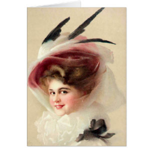 Der Falke mit Federn versehene Hut