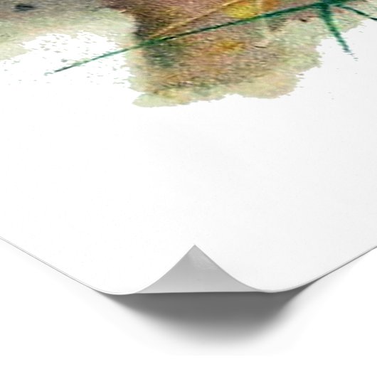 Der Falke Poster (Ecke)