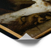 Der Falken aus den Fallen von Fontaine Poster (Ecke)