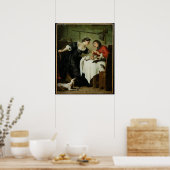 Der Falken aus den Fallen von Fontaine Poster (Küche)