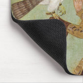 Der Falkner, das Mughal Gold u. die Celedon Mousepad (Ecke)