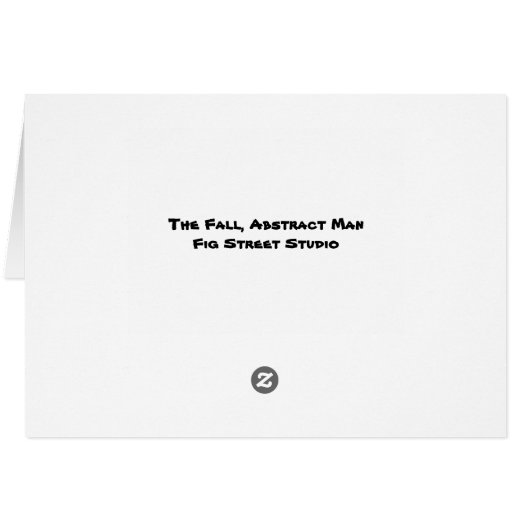 Der Fall, Abstrakt (Rückseite Horizontal)