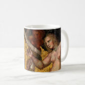 Der Fall - Adam und Abend von Raphael Sanzio Kaffeetasse (VorderseiteRechts)