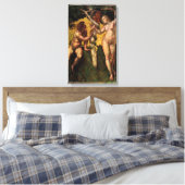 Der Fall - Adam und Abend von Raphael Sanzio Leinwanddruck (Insitu (Schlafzimmer))