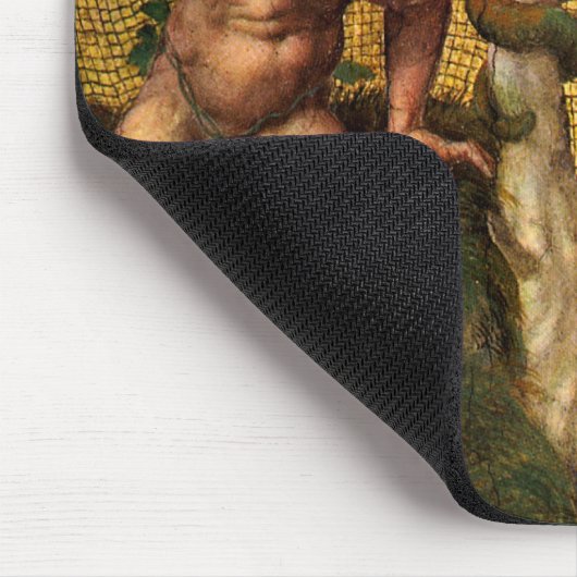 Der Fall - Adam und Abend von Raphael Sanzio Mousepad (Ecke)