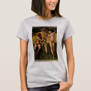 Der Fall - Adam und Abend von Raphael Sanzio T-Shirt
