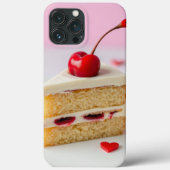 Der Fall Cherry auf dem oberen Telefon Case-Mate iPhone Hülle (Rückseite)
