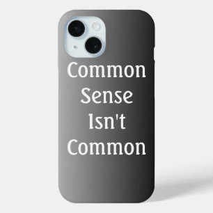 Der Fall "Common Sense" ist kein häufiger iPhone 6 iPhone 15 Hülle