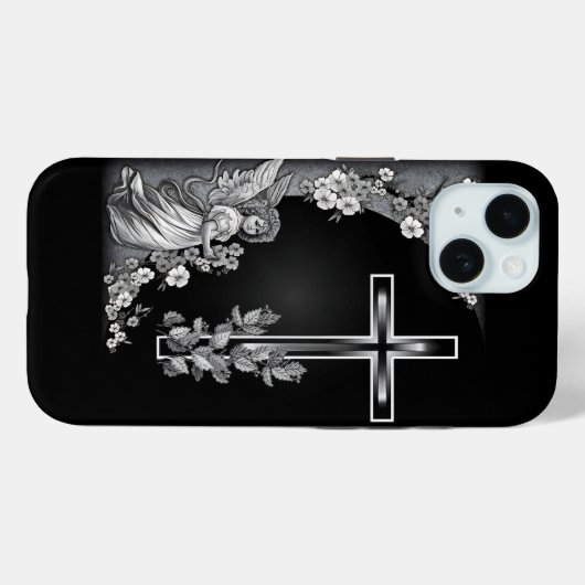 Der Fall Cross iPhone/iPad Case-Mate iPhone Hülle (Rückseite (Horizontal))