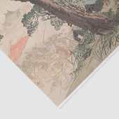 Der Fall der Burg Magong durch Ogata Gekko Seidenpapier (Ausschnitt)