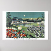 Der Fall der Burg Pekin durch Kasai, Torajirō Poster (Vorne)