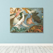 Der Fall der Engel der Rebellen, 1562 Leinwanddruck (Insitu (Holzboden))