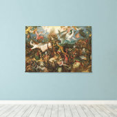 Der Fall der Engel der Rebellen, 1562 Leinwanddruck (Insitu (Holzboden))