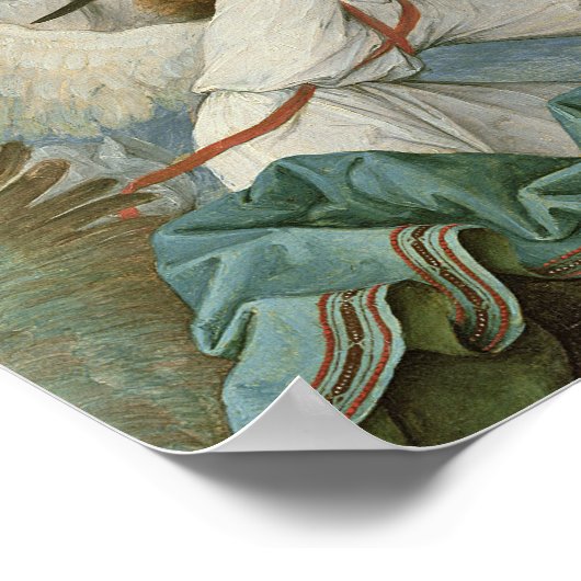 Der Fall der Engel der Rebellen, 1562 Poster (Ecke)