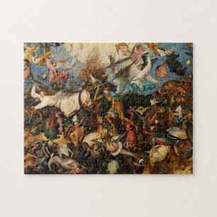 Der Fall der Engel der Rebellen durch Pieter Brueg Puzzle