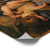 Der Fall der Engel der Rebellen - Pieter Bruegel 1 Poster (Ecke)