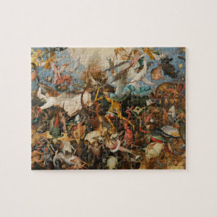 Der Fall der Engel der Rebellen - Pieter Bruegel 1 Puzzle