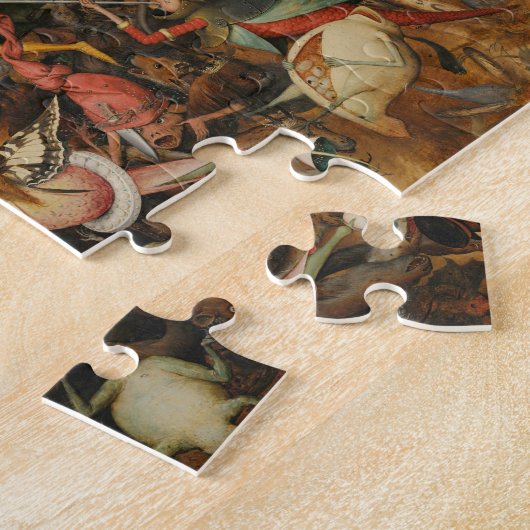 Der Fall der Engel der Rebellen - Pieter Bruegel 1 Puzzle (Seite)