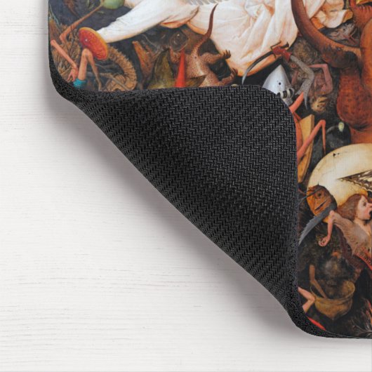 Der Fall der Engel der Rebellen, Pieter Bruegel Mousepad (Ecke)